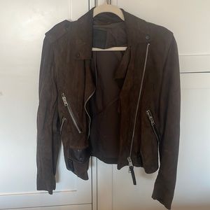 All Saints Suede Jacket